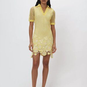 Jonathan Simkhai Tazzie Dress in Limon